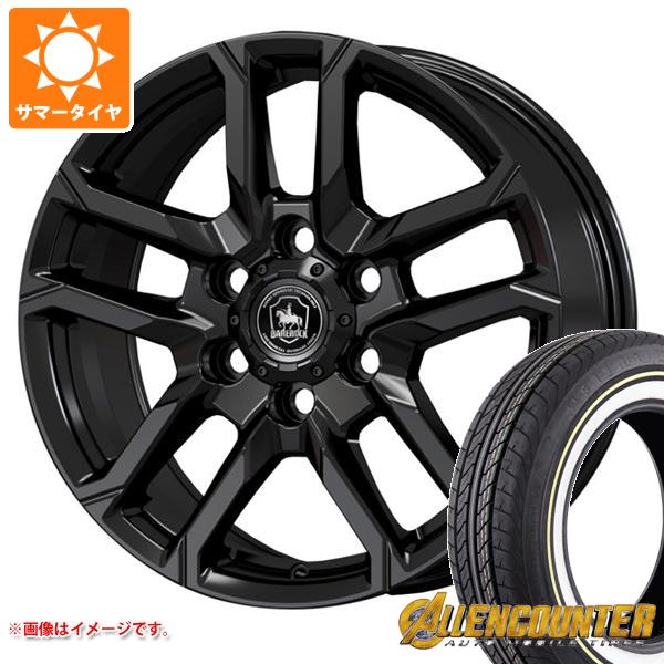 【タイヤ交換対象】ハイエース 200系用 サマータイヤ オーレンカウンター クラシックオーバル 215/65R16C 109/107T ホワイト/イエローリボン ベアロック バイソン 6.5-16 タイヤホイール4本セット