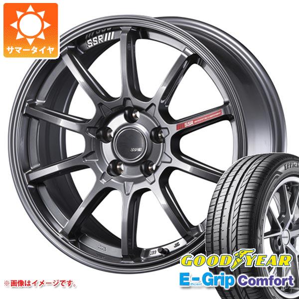 【タイヤ交換対象】サマータイヤ 225/55R17 97W グッドイヤー エフィシエントグリップコンフォート SSR GTV05 7.0-17 タイヤホイール4本セット