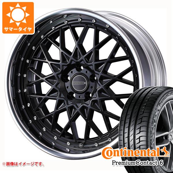 【タイヤ交換対象】40系アルファード用 サマータイヤ コンチネンタル プレミアムコンタクト6 245/40R21 100Y XL マーベリック 1613M 9.0-21 タイヤホイール4本セット