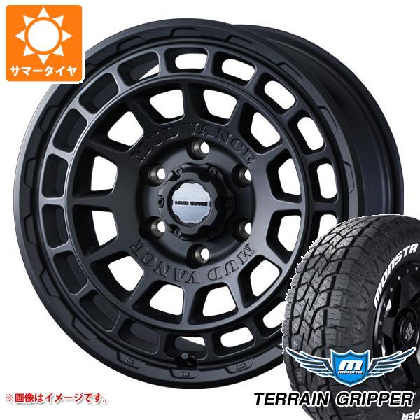 【タイヤ交換対象】ハイラックスサーフ215系用 サマータイヤ モンスタ テレーングリッパー 265/65R17 116T XL ホワイトレター マッドヴァンスX タイプF 8.0-17 タイヤホイール4本セット|タイヤマックス