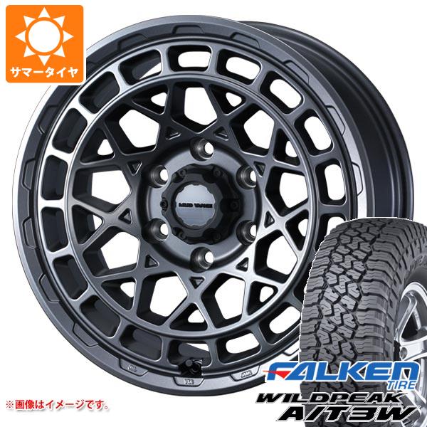 【タイヤ交換対象】ランドクルーザー300用 サマータイヤ ファルケン ワイルドピーク A/T3W 275/55R20 117T XL マッドヴァンスX タイプM 9.0-20 タイヤホイール4本セット