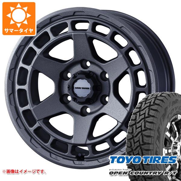 【タイヤ交換対象】NV350キャラバン E26用 2026年製 サマータイヤ トーヨー オープンカントリー R/T 215/65R16C 109/107Q ホワイトレター マッドヴァンスX タイプS 6.5-16 タイヤホイール4本セット|タイヤマックス