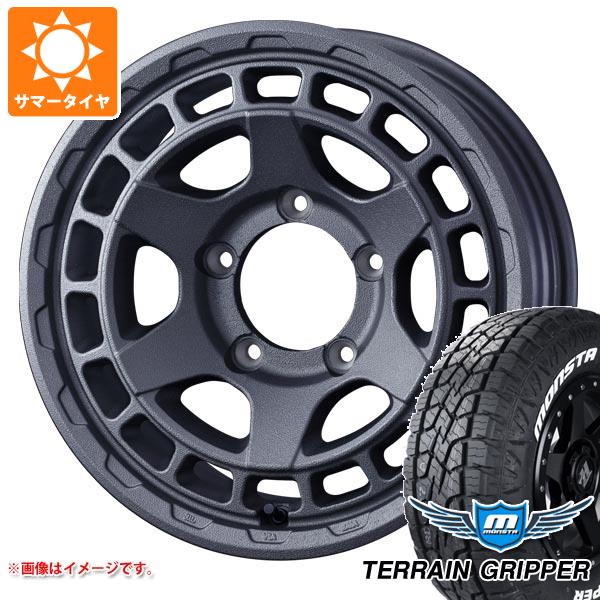 【タイヤ交換対象】ジムニー JB64W用 2026年製 サマータイヤ モンスタ テレーングリッパー 215/70R16 107/105Q LT ホワイトレター マッドヴァンスX タイプS 5.5-16 タイヤホイール4本セット|タイヤマックス