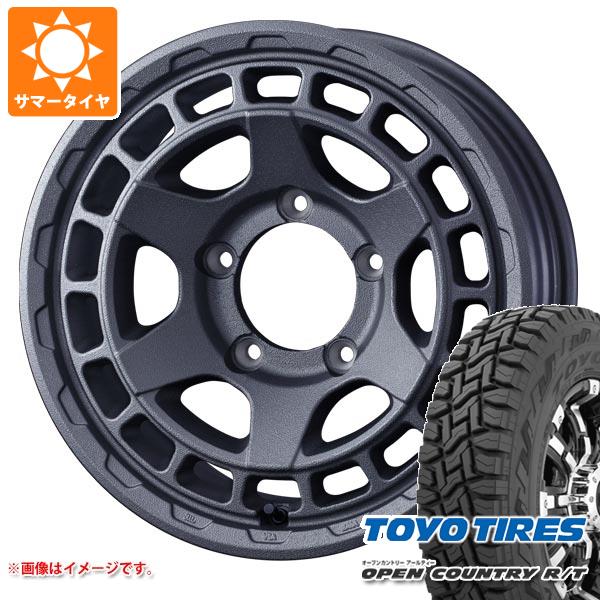 【タイヤ交換対象】5本セット スズキ ジムニーノマド JC74W用 サマータイヤ トーヨー オープンカントリー R/T 235/70R16 106Q ホワイトレター マッドヴァンスX タイプS 6.0-16 タイヤホイール5本セット