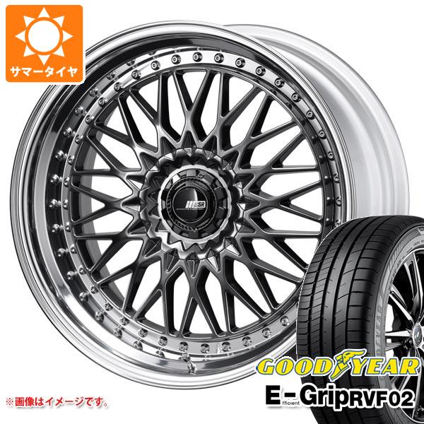 【タイヤ交換対象】サマータイヤ 215/45R18 93W XL グッドイヤー エフィシエントグリップ RVF02 SSR プロフェッサー メッシュ アンダー 7.5-18 タイヤホイール4本セット