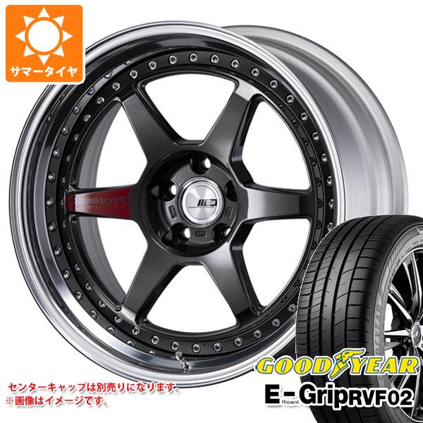 【タイヤ交換対象】サマータイヤ 225/45R18 95W XL グッドイヤー エフィシエントグリップ RVF02 SSR プロフェッサー SP7 8.0-18 タイヤホイール4本セット|タイヤマックス