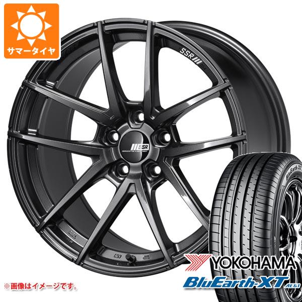【タイヤ交換対象】サマータイヤ 215/55R18 99V XL ヨコハマ ブルーアースXT AE61 SSR ライナー タイプ10 モノブロック 7.5-18 タイヤホイール4本セット|タイヤマックス