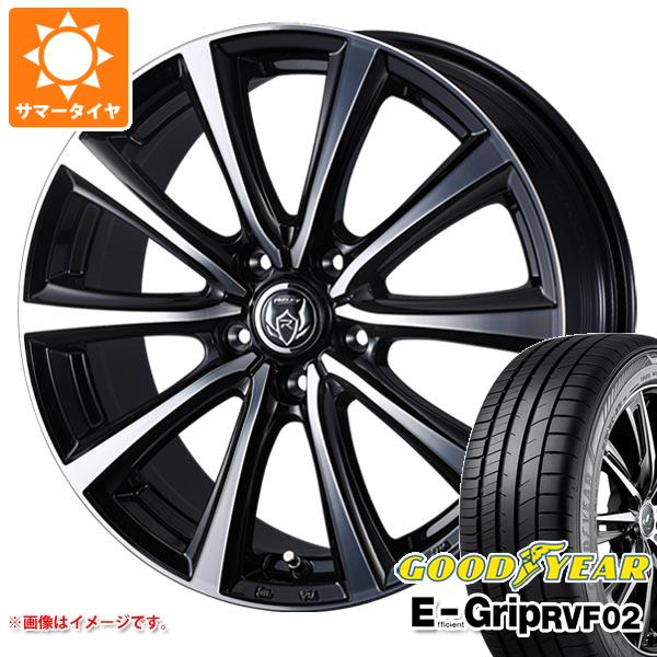 【タイヤ交換対象】サマータイヤ 185/65R15 88H グッドイヤー エフィシエントグリップ RVF02 ライツレー MS 6.0-15 タイヤホイール4本セット｜タイヤマックス