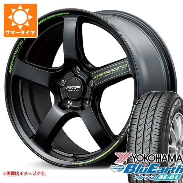 2026年製 サマータイヤ 165/60R15 77H ヨコハマ ブルーアース AE-01 MID レーシング R50 タイプS 5.0-15 タイヤホイール4本セット｜タイヤマックス