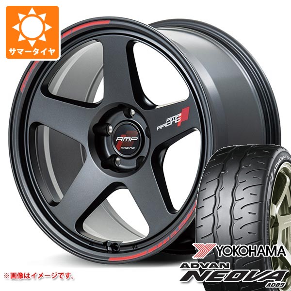 【タイヤ交換対象】ホンダ シビック タイプR FL5用 サマータイヤ ヨコハマ アドバン ネオバ AD09 265/35R18 97W XL MID レーシング TR50 8.5-18 タイヤホイール4本セット