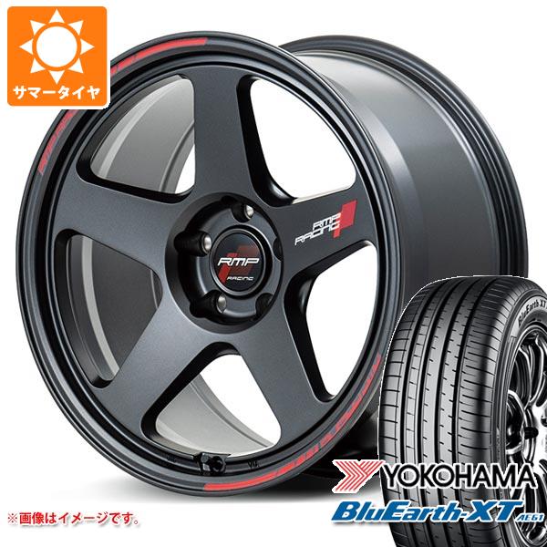 【タイヤ交換対象】サマータイヤ 195/65R16 92H ヨコハマ ブルーアースXT AE61 MID レーシング TR50 6.0-16 タイヤホイール4本セット