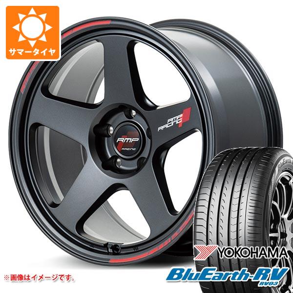 【タイヤ交換対象】サマータイヤ 225/60R18 100H ヨコハマ ブルーアースRV RV03 MID レーシング TR50 8.0-18 タイヤホイール4本セット 105,930円