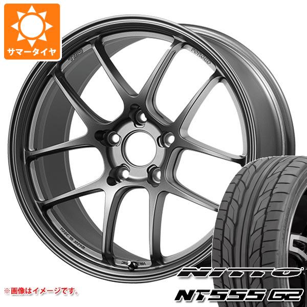 【タイヤ交換対象】サマータイヤ 235/50R18 101Y XL ニットー NT555 G2 TWS モータースポーツ RS339 8.0-18 タイヤホイール4本セット