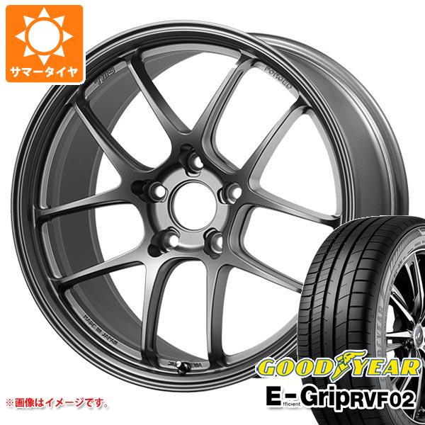 【タイヤ交換対象】サマータイヤ 215/45R18 93W XL グッドイヤー エフィシエントグリップ RVF02 TWS モータースポーツ RS339 8.0-18 タイヤホイール4本セット｜タイヤマックス 218,900円