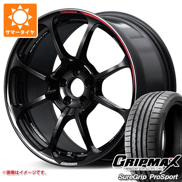 【タイヤ交換対象】ホンダ シビック タイプR FK8用 サマータイヤ グリップマックス シュアグリップ プロスポーツ 245/40ZR18 97Y XL レイズ ボルクレーシング NE24 クラブスポーツ 9.5-18 タイヤホイール4本セット