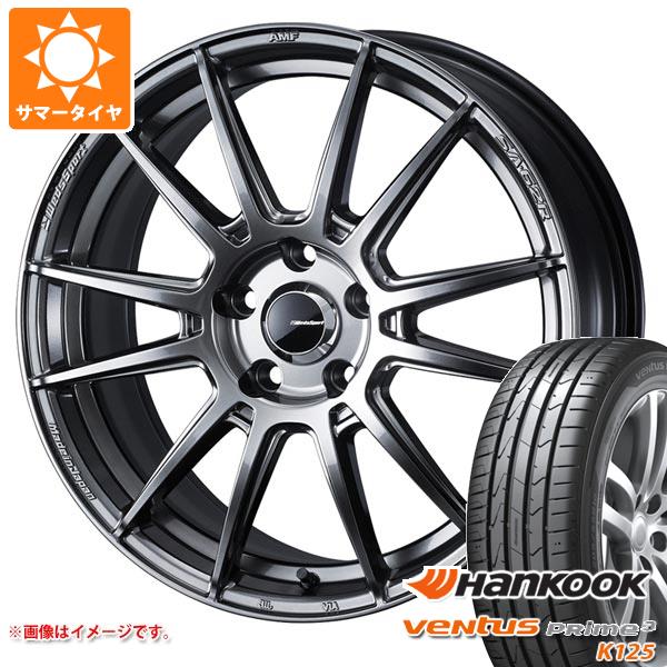 【タイヤ交換対象】サマータイヤ 165/40R16 70V XL ハンコック ベンタス プライム3 K125 ウェッズスポーツ SA-62R 5.0-16 タイヤホイール4本セット|タイヤマックス