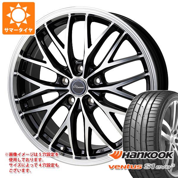 【タイヤ交換対象】サマータイヤ 235/35R19 (91Y) XL ハンコック ベンタス S1 エボ3 K127 クロノス CH-113 8.0-19 タイヤホイール4本セット