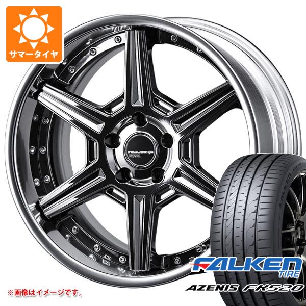 【タイヤ交換対象】サマータイヤ 245/40R19 98Y XL ファルケン アゼニス FK520L SSR エグゼキューター RC06R 8.0-19 タイヤホイール4本セット｜タイヤマックス