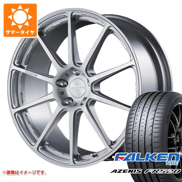 【タイヤ交換対象】サマータイヤ 235/55R19 105Y XL ファルケン アゼニス FK520L プロドライブ GC-0100 8.0-19 タイヤホイール4本セット