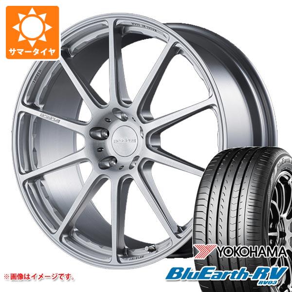 【タイヤ交換対象】サマータイヤ 245/45R19 102W XL ヨコハマ ブルーアースRV RV03 プロドライブ GC-0100 8.5-19 タイヤホイール4本セット