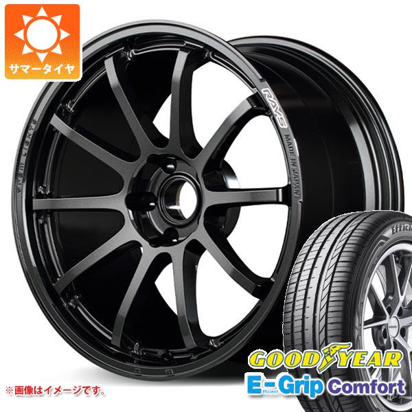 サマータイヤ 245/35R19 93W XL グッドイヤー エフィシエントグリップコンフォート レイズ グラムライツ 57NR 8.0-19 タイヤホイール4本セット|タイヤマックス