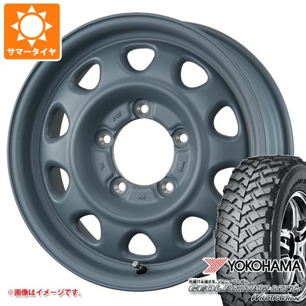 【タイヤ交換対象】5本セット ジムニー用 サマータイヤ ヨコハマ ジオランダー M/T+ G001J 195R16C 104/102Q ランドフット SWZ 5.5-16 タイヤホイール5本セット 93,913円