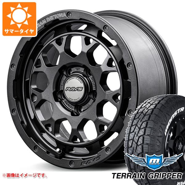 【タイヤ交換対象】エクリプスクロス GK系用 2026年製 サマータイヤ モンスタ テレーングリッパー 215/70R16 107/105Q LT ホワイトレター レイズ デイトナ M9+ スペックM 7.0-16 タイヤホイール4本セット｜タイヤマックス