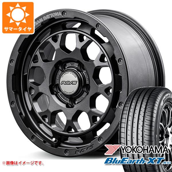 【タイヤ交換対象】サマータイヤ 215/55R18 99V XL ヨコハマ ブルーアースXT AE61 レイズ デイトナ M9+ スペックM 7.5-18 タイヤホイール4本セット｜タイヤマックス