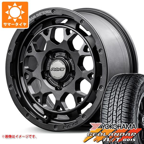 【タイヤ交換対象】RAV4 50系用 サマータイヤ ヨコハマ ジオランダー A/T G015 LT225/75R16 115/112R アウトラインホワイトレター レイズ デイトナ M9+ スペックM 7.0-16 タイヤホイール4本セット｜タイヤマックス 109,350円