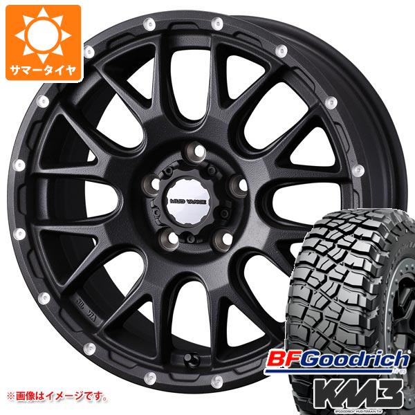 【タイヤ交換対象】RAV4 50系用 サマータイヤ BFグッドリッチ マッドテレーンT/A KM3 LT265/65R17 120/117Q マッドヴァンス08 7.0-17 タイヤホイール4本セット|タイヤマックス