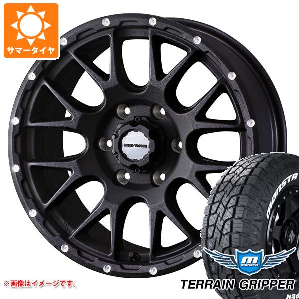 【タイヤ交換対象】5本セット FJクルーザー 10系用 サマータイヤ モンスタ テレーングリッパー 265/70R17 115T ホワイトレター マッドヴァンス08 8.0-17 タイヤホイール5本セット
