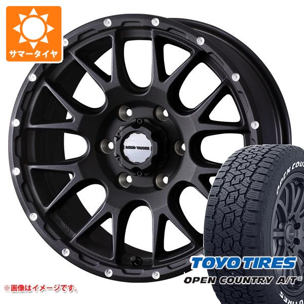 【タイヤ交換対象】ハイエース 200系用 2026年製 サマータイヤ トーヨー オープンカントリー A/T3 215/65R16C 109/107R ホワイトレター マッドヴァンス08 6.5-16 タイヤホイール4本セット｜タイヤマックス