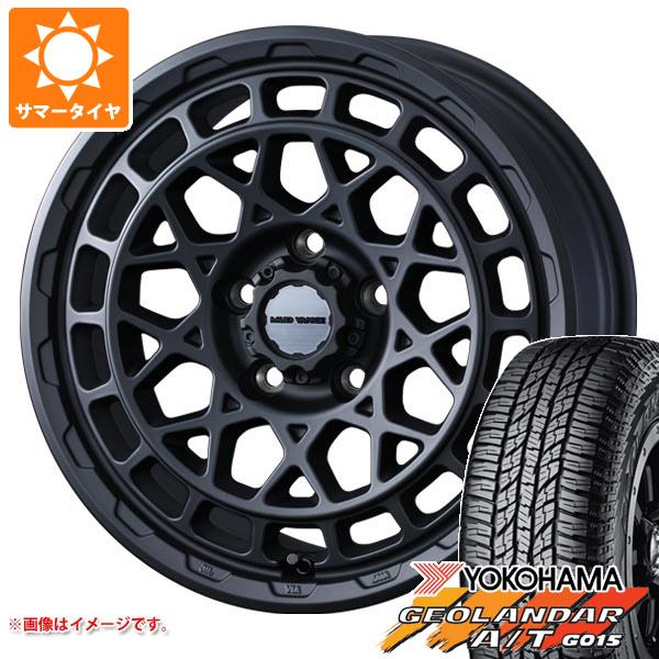 【タイヤ交換対象】RAV4 50系用 サマータイヤ ヨコハマ ジオランダー A/T G015 P245/70R16 106T アウトラインホワイトレター マッドヴァンスX タイプM 7.0-16 タイヤホイール4本セット