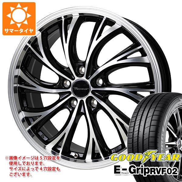 【タイヤ交換対象】サマータイヤ 225/60R17 99H グッドイヤー エフィシエントグリップ RVF02 プレシャス HS-2 7.0-17 タイヤホイール4本セット|タイヤマックス