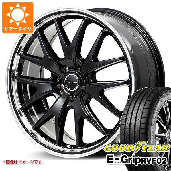 【タイヤ交換対象】サマータイヤ 205/50R17 93V XL グッドイヤー エフィシエントグリップ RVF02 ヴァーテックワン エグゼ7 7.0-17 タイヤホイール4本セット