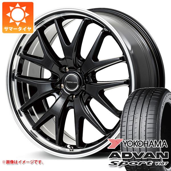 【タイヤ交換対象】サマータイヤ 245/45R20 103W XL ヨコハマ アドバンスポーツV107 ★ BMW承認 V107E ヴァーテックワン エグゼ7 8.5-20 タイヤホイール4本セット