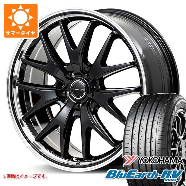 【タイヤ交換対象】サマータイヤ 185/60R15 84H ヨコハマ ブルーアースRV RV03 ヴァーテックワン エグゼ7 5.5-15 タイヤホイール4本セット|タイヤマックス
