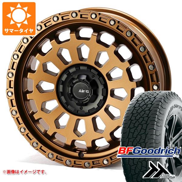 【タイヤ交換対象】T32エクストレイル用 サマータイヤ BFグッドリッチ トレールテレーンT/A 245/65R17 111T XL アウトラインホワイトレター エアージー ヴァルカン 7.0-17 タイヤホイール4本セット｜タイヤマックス