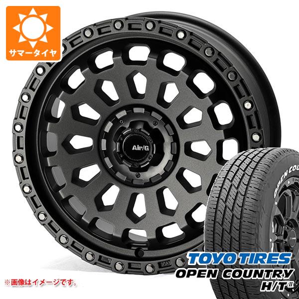 【タイヤ交換対象】2026年製 サマータイヤ 225/60R18 100H トーヨー オープンカントリー H/T2 ホワイトレター エアージー ヴァルカン 8.0-18 タイヤホイール4本セット｜タイヤマックス