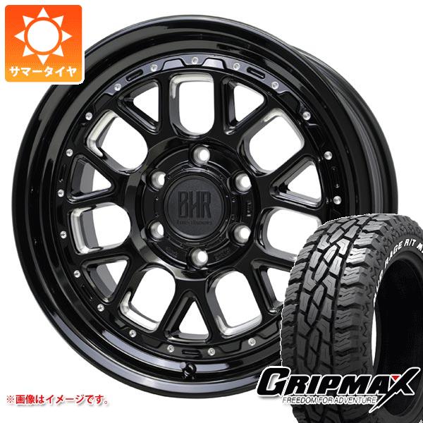 【タイヤ交換対象】ハイエース 200系用 サマータイヤ グリップマックス マッドレイジ R/T MAX LT215/70R16 100/97R ホワイトレター バークレイハードロック ヒューロン 6.5-16 タイヤホイール4本セット｜タイヤマックス 90,145円