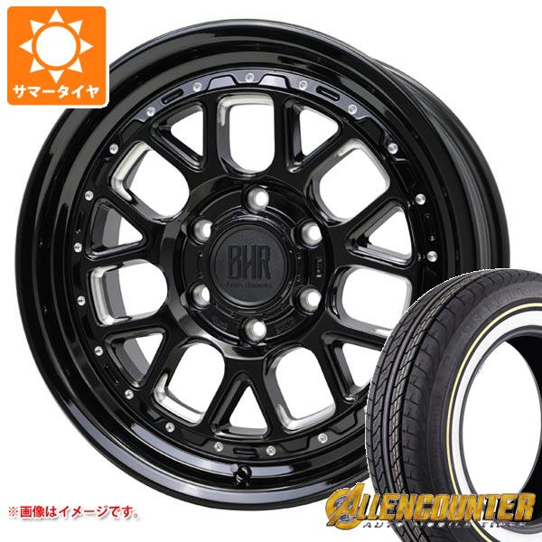 【タイヤ交換対象】NV350キャラバン E26用 サマータイヤ オーレンカウンター クラシックオーバル 215/65R16C 109/107T ホワイト/イエローリボン バークレイハードロック ヒューロン 6.5-16 タイヤホイール4本セット｜タイヤマックス