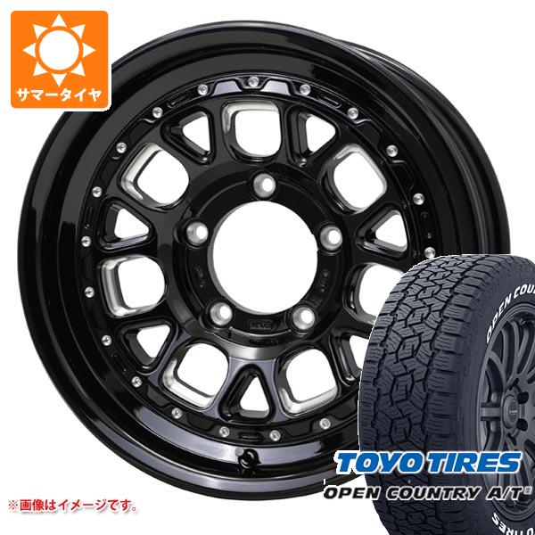 【タイヤ交換対象】ジムニー JB64W用 2026年製 サマータイヤ トーヨー オープンカントリー A/T3 215/70R16 100T ホワイトレター バークレイハードロック ヒューロン 5.5-16 タイヤホイール4本セット｜タイヤマックス