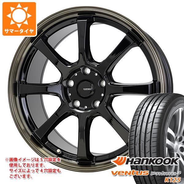 【タイヤ交換対象】サマータイヤ 155/55R14 69V ハンコック ベンタス プライム3 K125 ジースピード P-08 4.5-14 タイヤホイール4本セット｜タイヤマックス