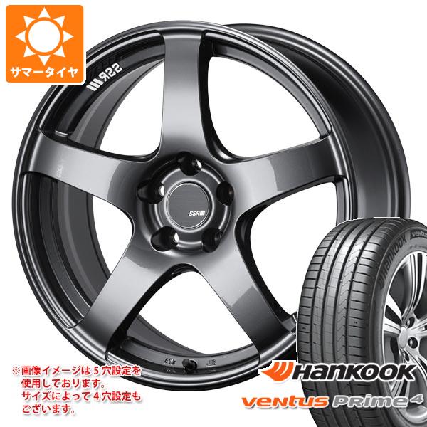 【タイヤ交換対象】サマータイヤ 225/45R17 94W XL ハンコック ベンタス プライム4 K135 SSR GTV01 7.0-17 タイヤホイール4本セット