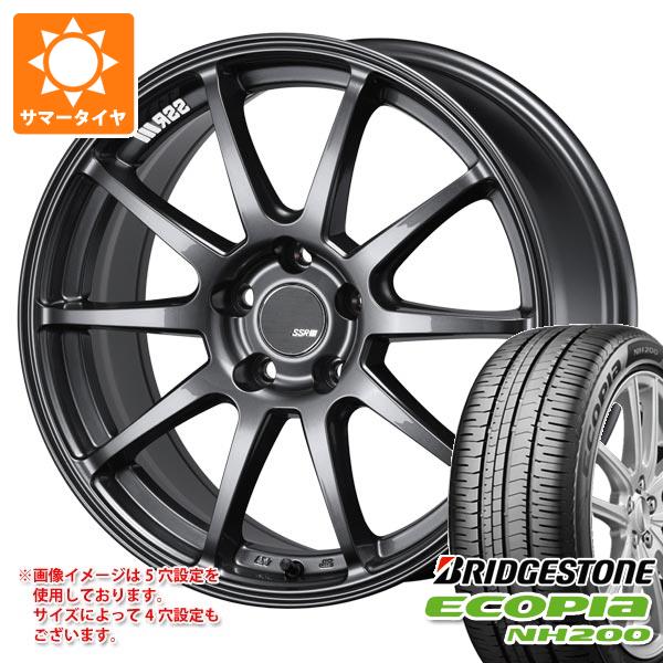 【タイヤ交換対象】サマータイヤ 215/55R17 94V ブリヂストン エコピア NH200 SSR GTV02 7.0-17 タイヤホイール4本セット|タイヤマックス