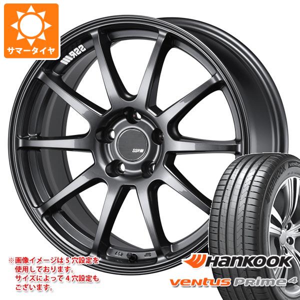【タイヤ交換対象】サマータイヤ 225/45R17 94W XL ハンコック ベンタス プライム4 K135 SSR GTV02 7.0-17 タイヤホイール4本セット