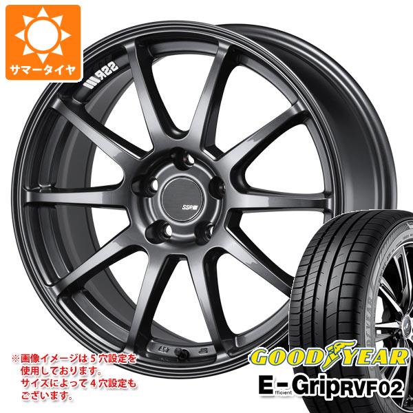 【タイヤ交換対象】サマータイヤ 245/40R19 98W XL グッドイヤー エフィシエントグリップ RVF02 SSR GTV02 8.5-19 タイヤホイール4本セット｜タイヤマックス