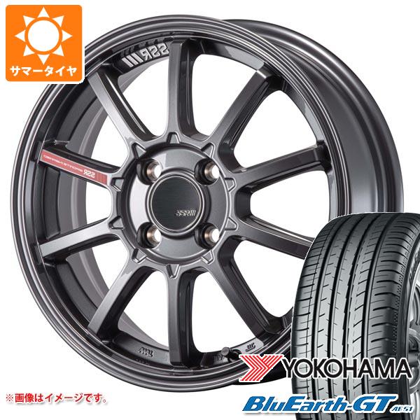 【タイヤ交換対象】サマータイヤ 195/50R16 88V XL ヨコハマ ブルーアースGT AE51 SSR GTV05 6.0-16 タイヤホイール4本セット