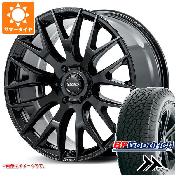 【タイヤ交換対象】ランドクルーザー300用 サマータイヤ BFグッドリッチ トレールテレーンT/A 275/55R20 113T アウトラインホワイトレター レイズ ホムラ 2x9R 9.0-20 タイヤホイール4本セット
