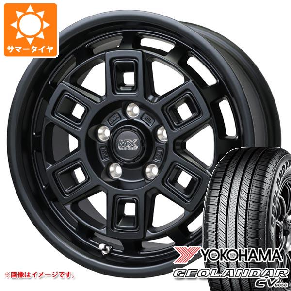 【タイヤ交換対象】サマータイヤ 245/65R17 107H ヨコハマ ジオランダー CV G058 マッドクロス アイヴァー 7.0-17 タイヤホイール4本セット｜タイヤマックス